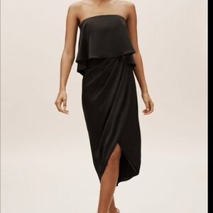 Anthropologie x BHLDN Black Kelli Dress